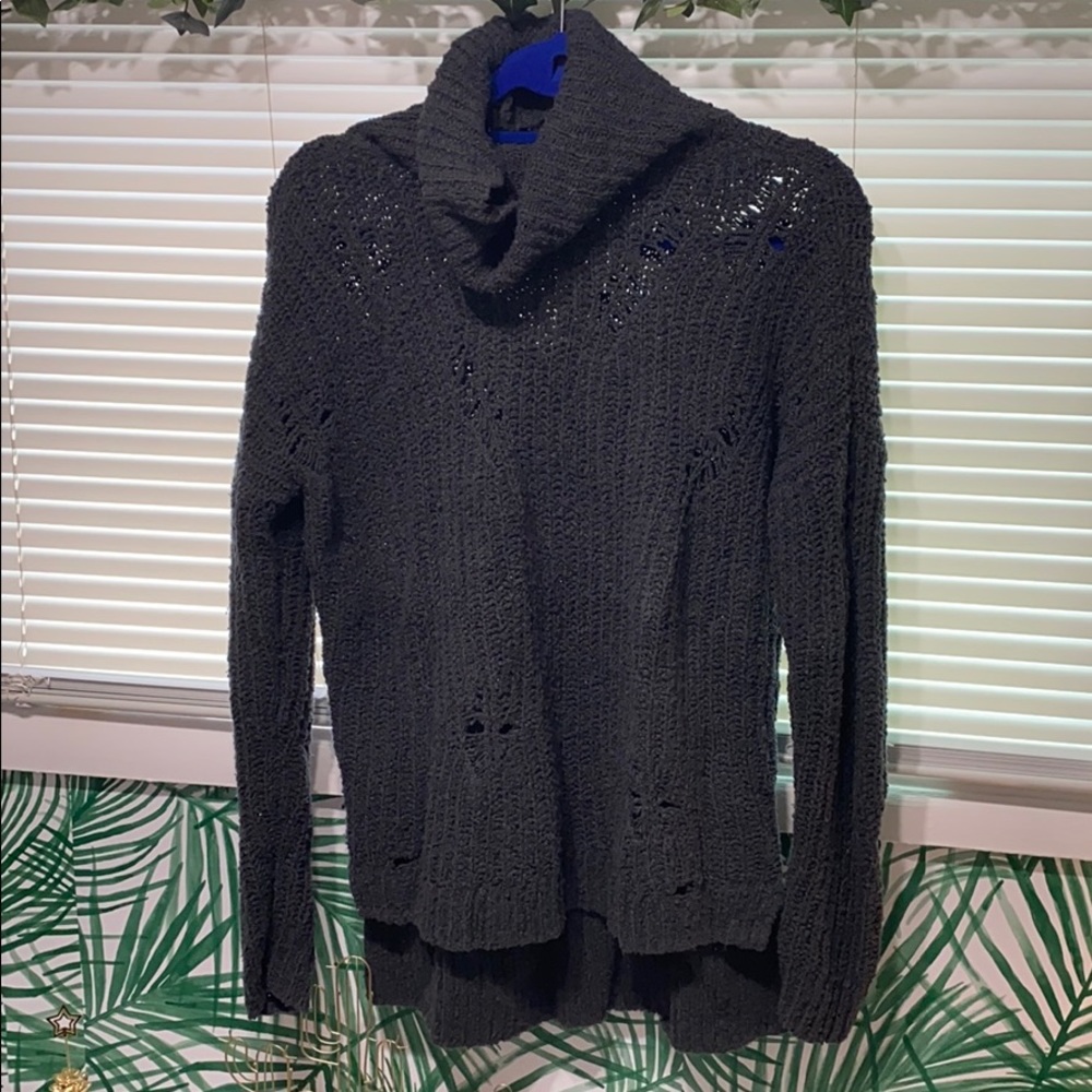 Express Distressed Sweater
